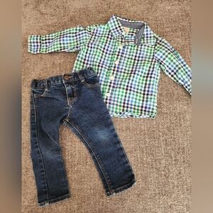 Baby Boy Outfit, Size 6-12 Months